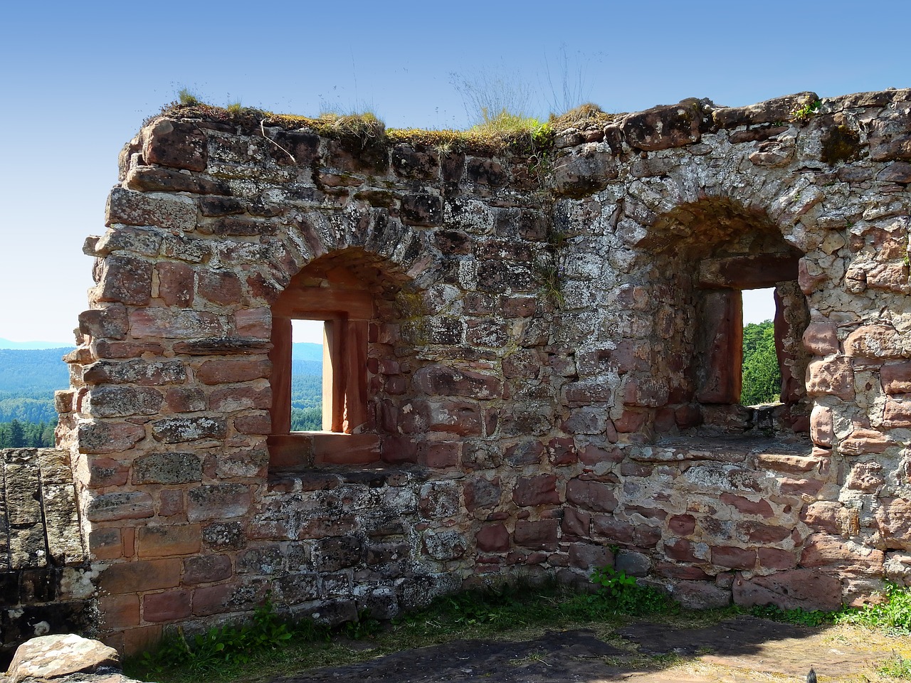 Image - castle ruin middle ages wall