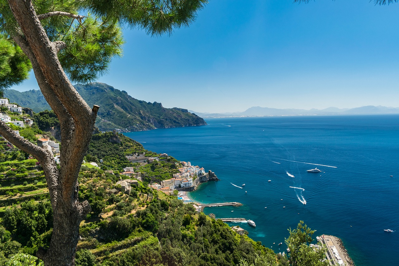 Image - amalfi coast italy scenic coastal