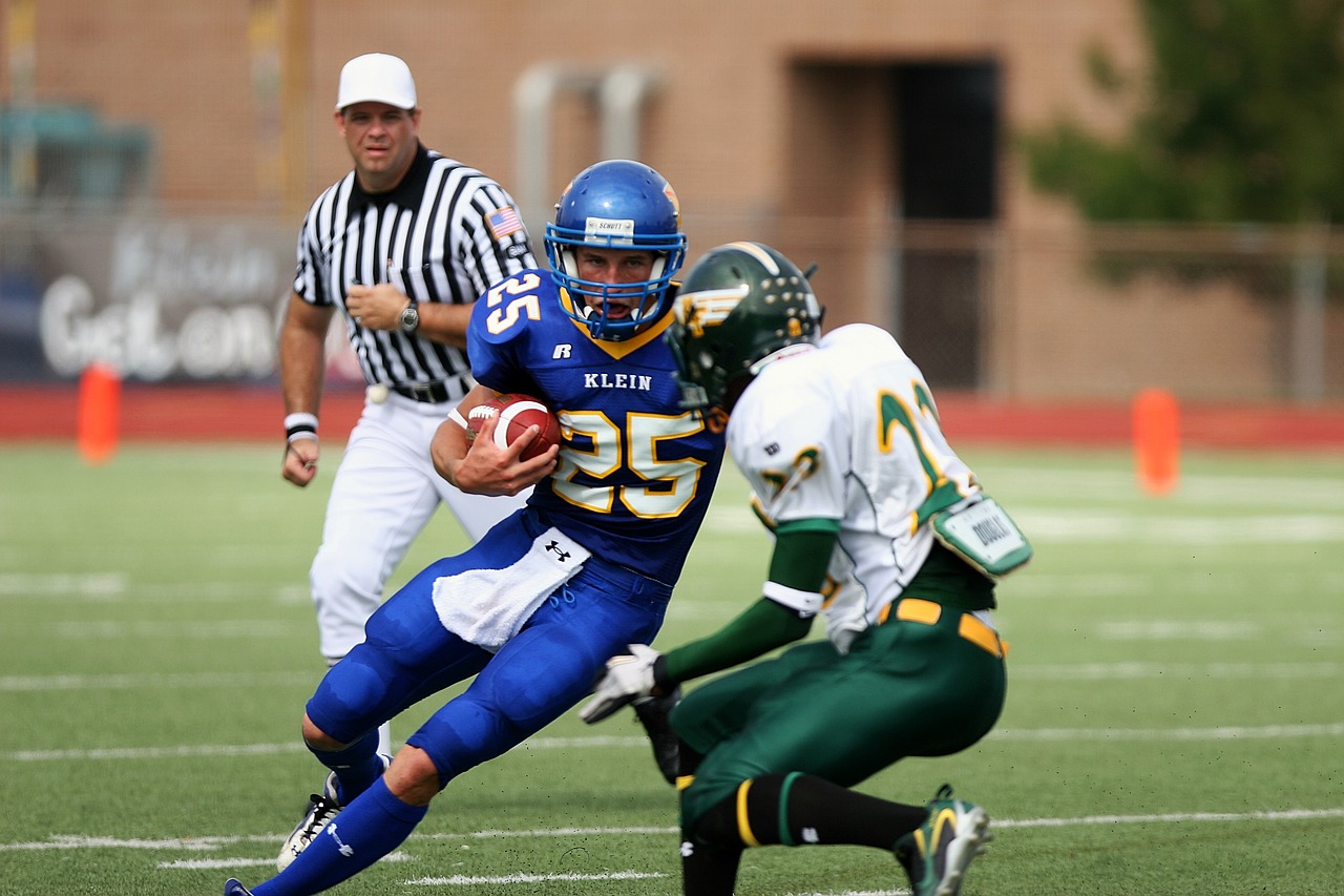 Image - football running back referee