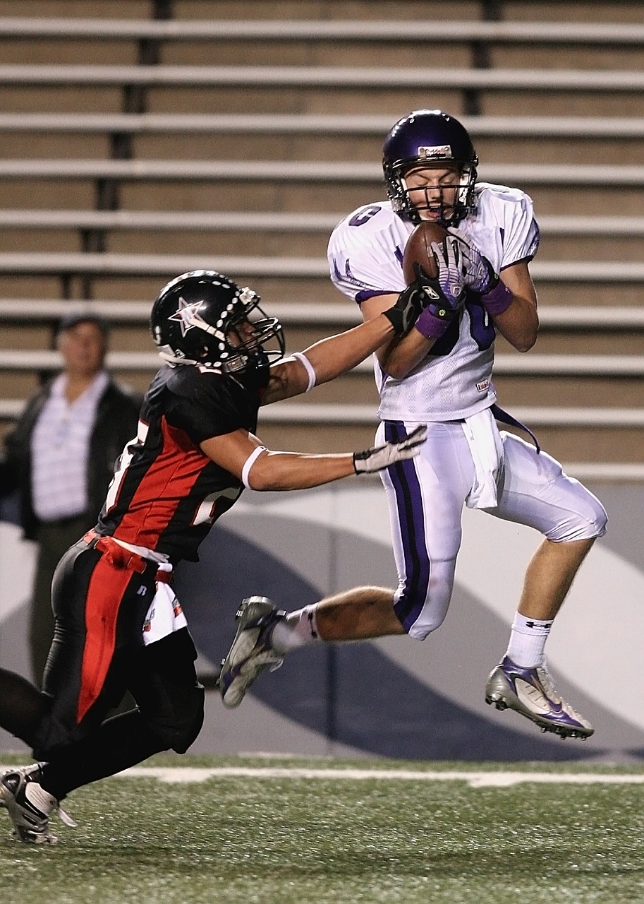 Image - football reception catch offense
