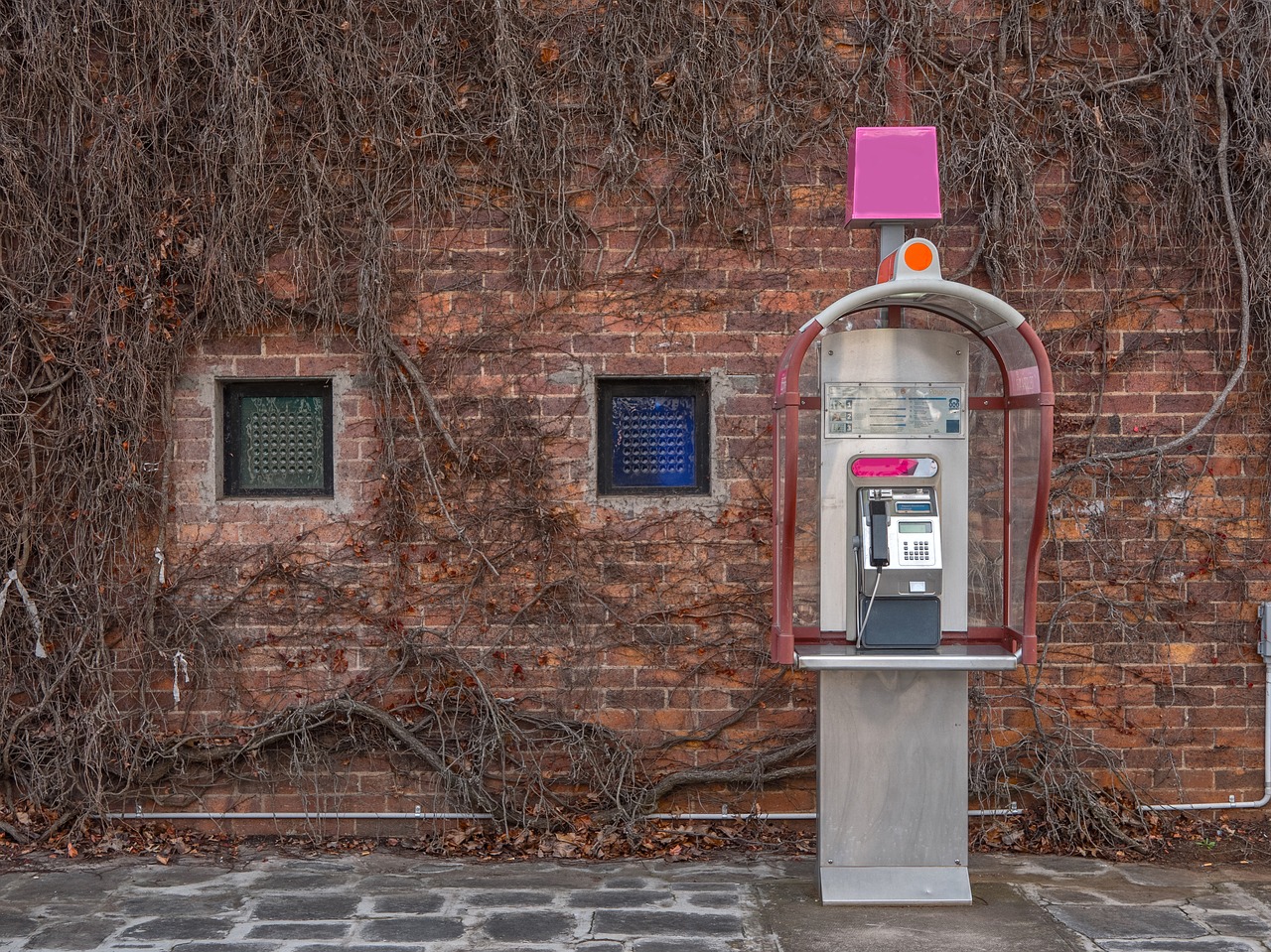 Image - payphone urban phone public street