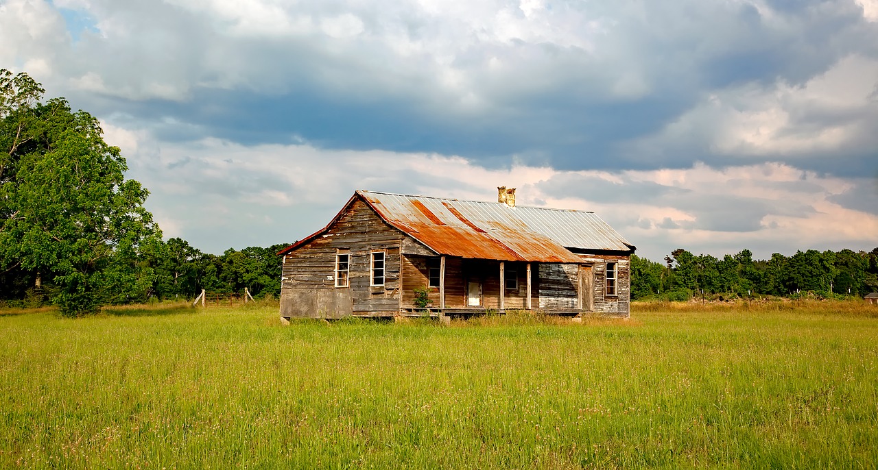 Image - alabama meadow field sky clouds