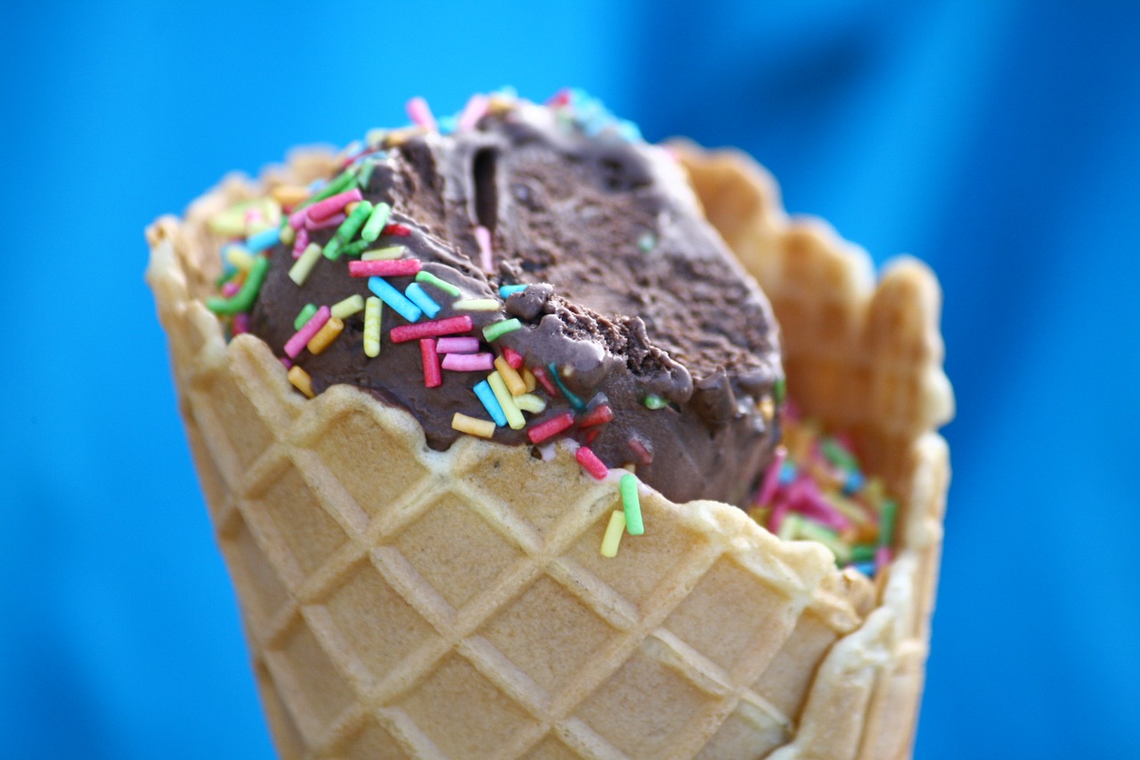 Image - ice cream cone scoop summer