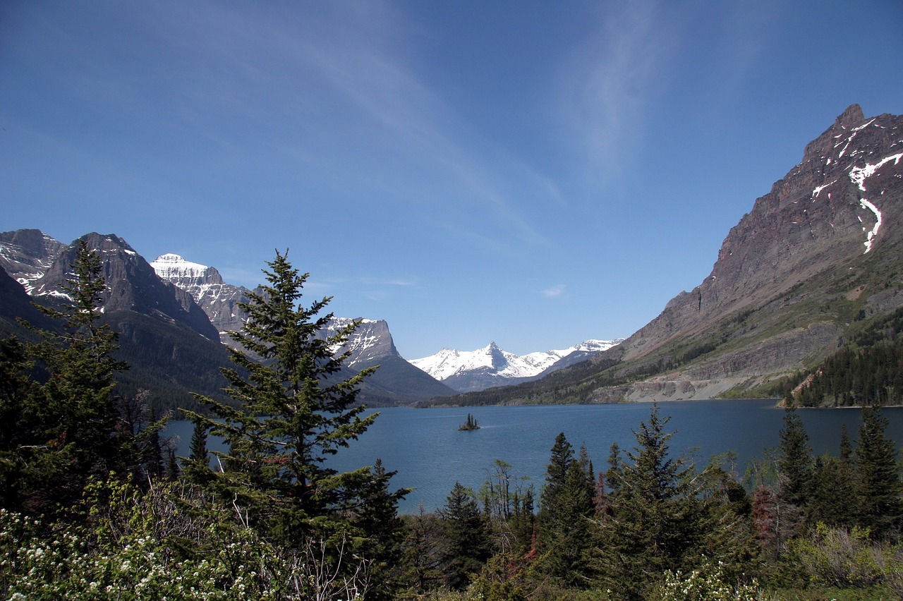 Image - saint mary lake lake water