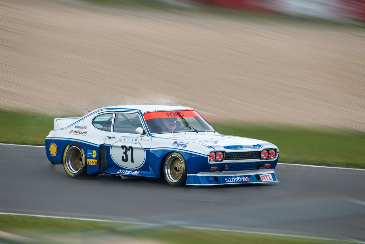 Image - oldtimer ford capri nürburgring