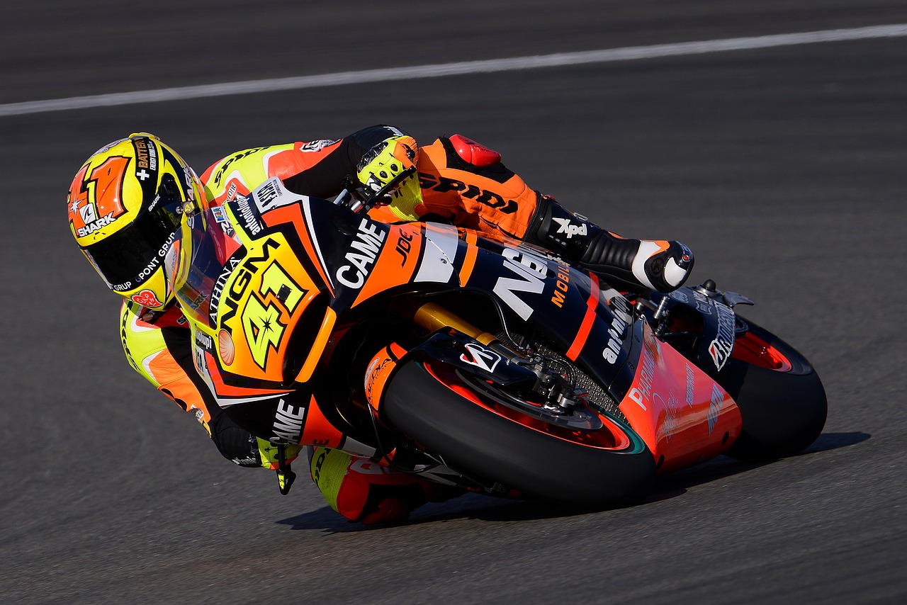 Image - motorcycles race helmets pilots