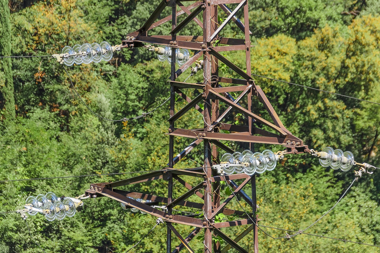 Image - strommast current power line