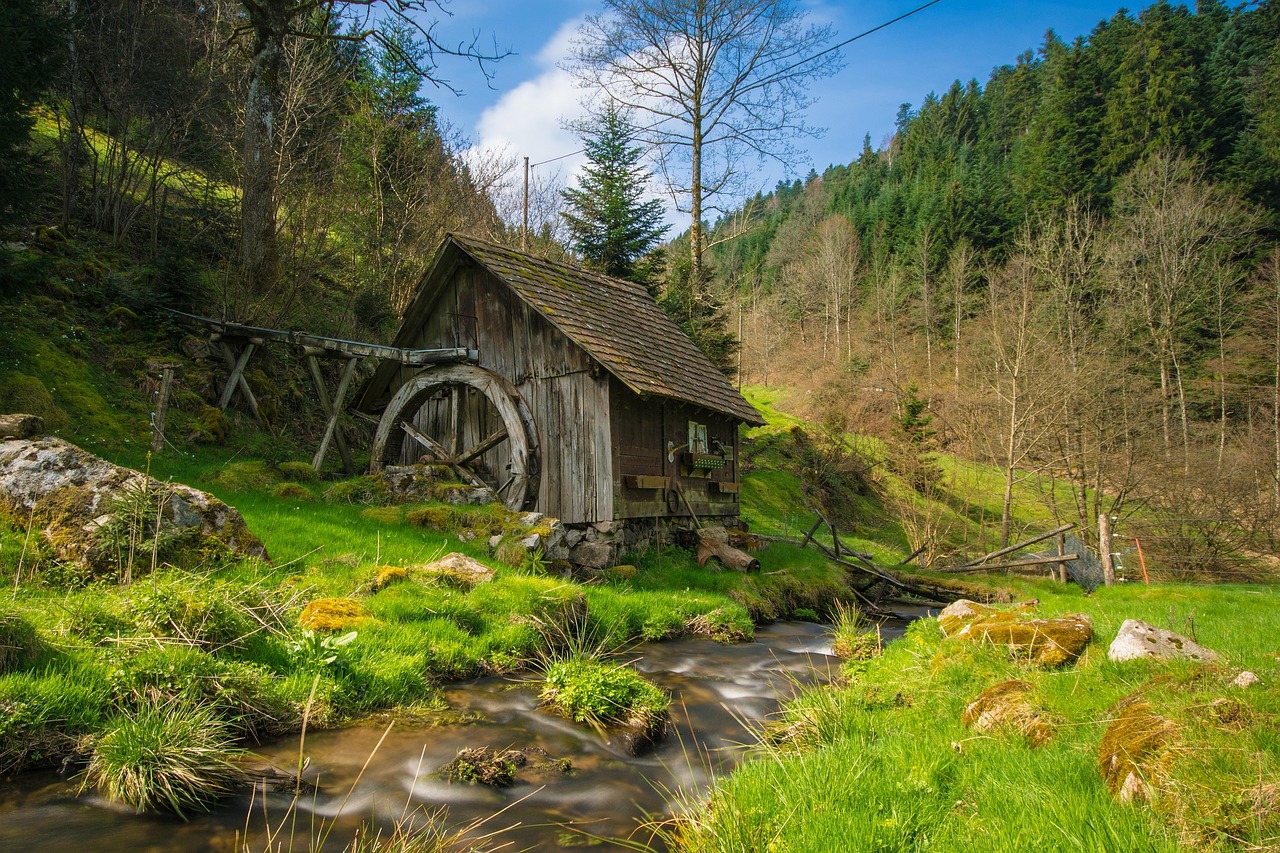 Image - mill black forest bach water