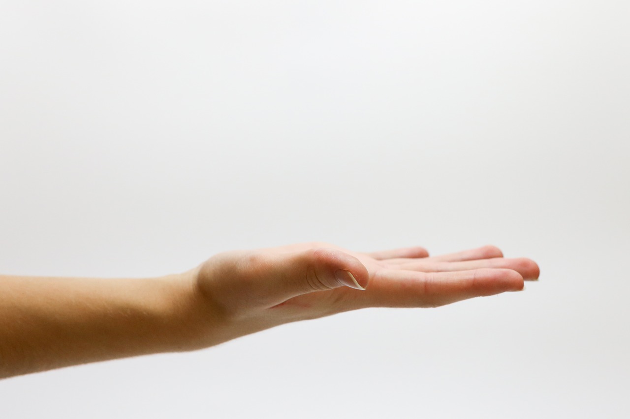 Image - hand asking offering