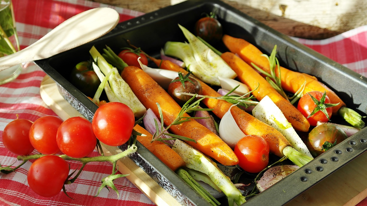 Image - vegetables vegetable pan barbecue