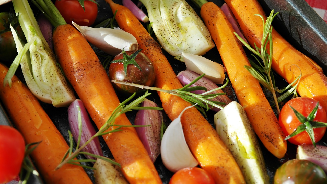 Image - vegetables vegetable pan barbecue