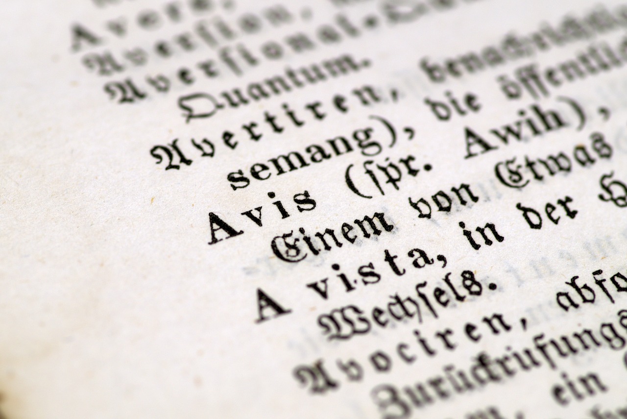 Image - message advice old letter german