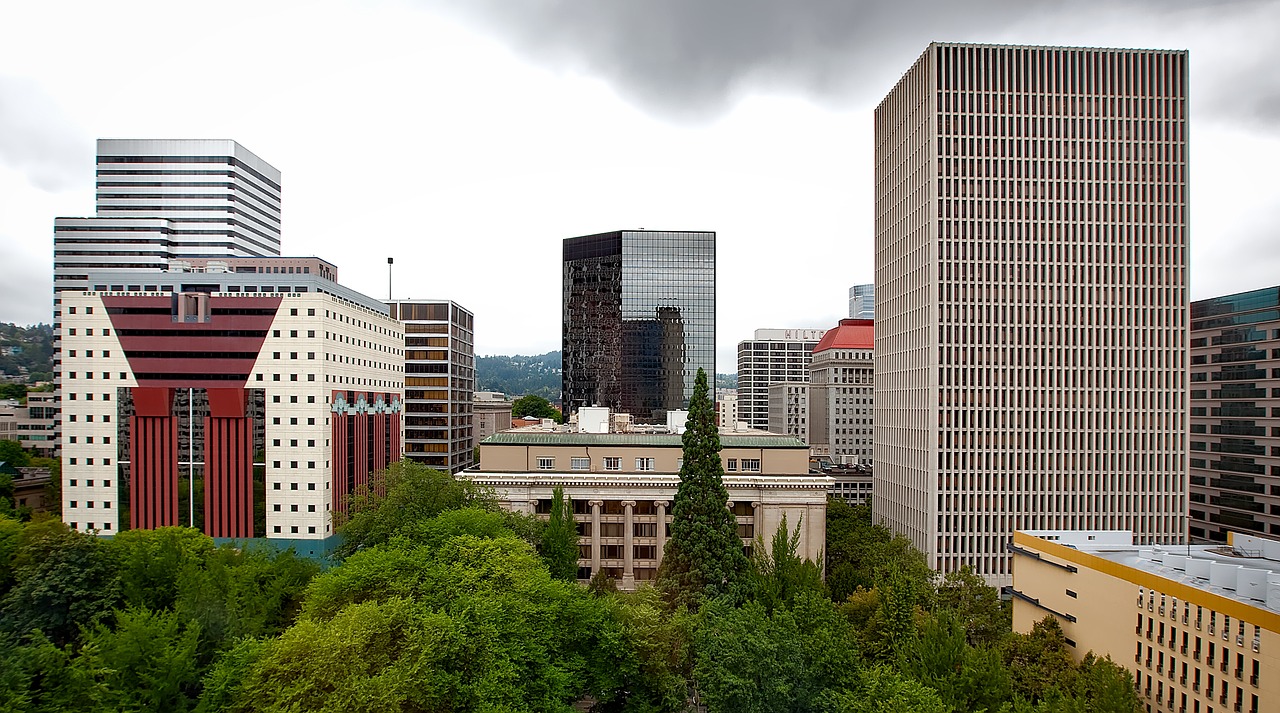 Image - portland oregon buildings downtown