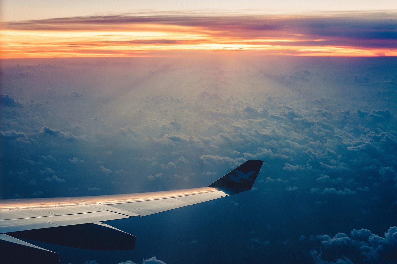 Image - breaking dawn sunrise wing aerial