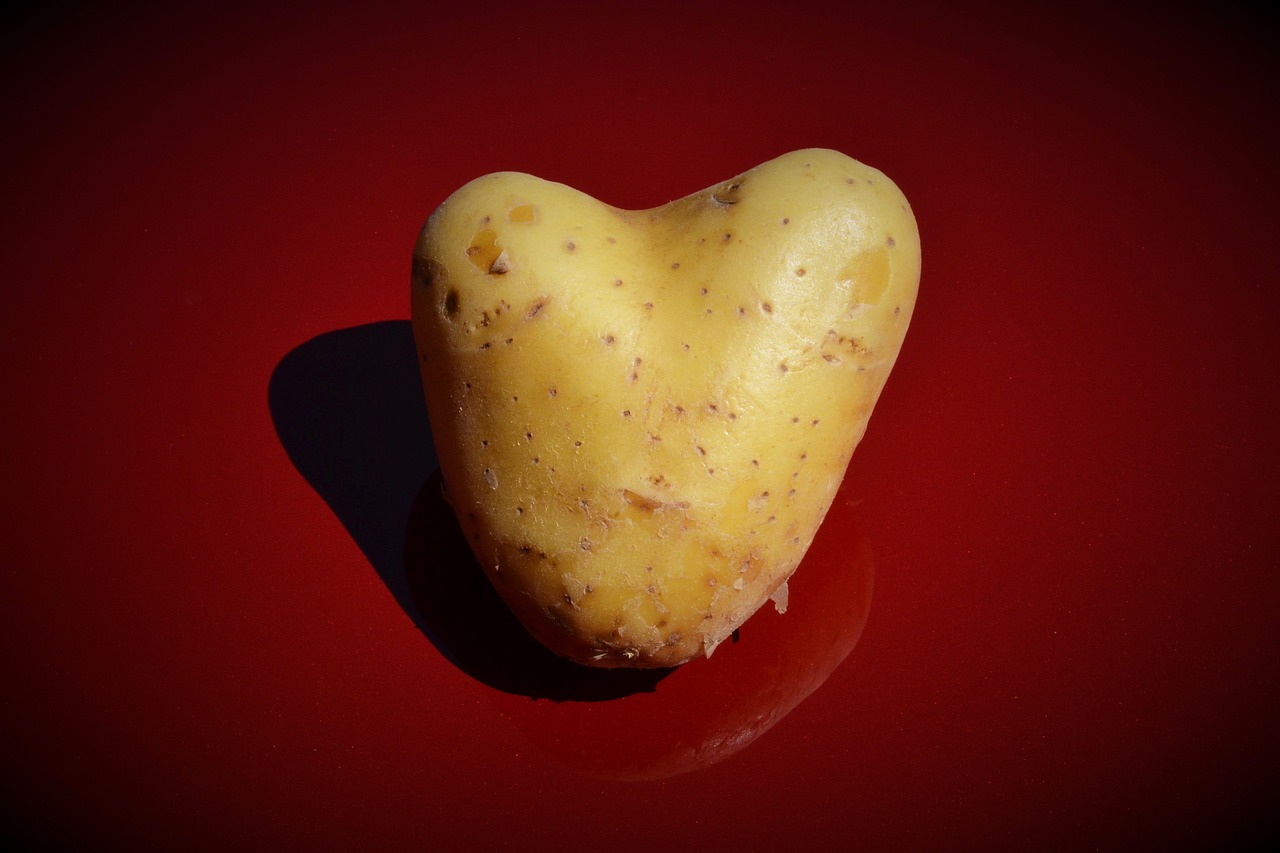 Image - heart potato love i like you
