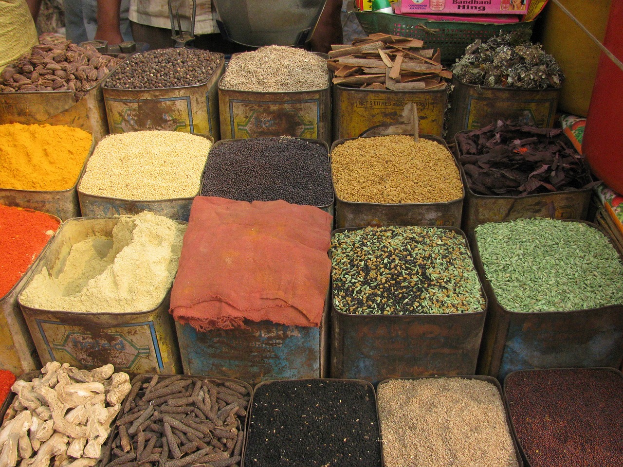 Image - spices market bazaar farmers fresh