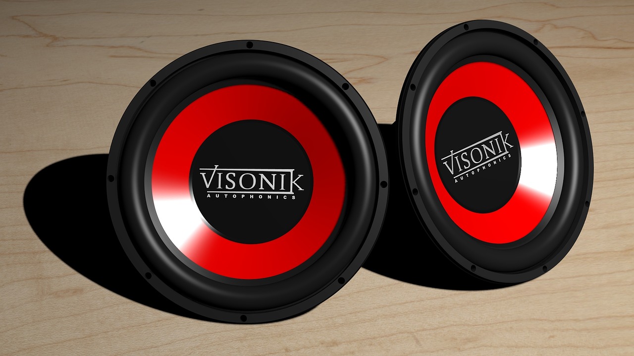 Image - woofer speaker under subwoofer