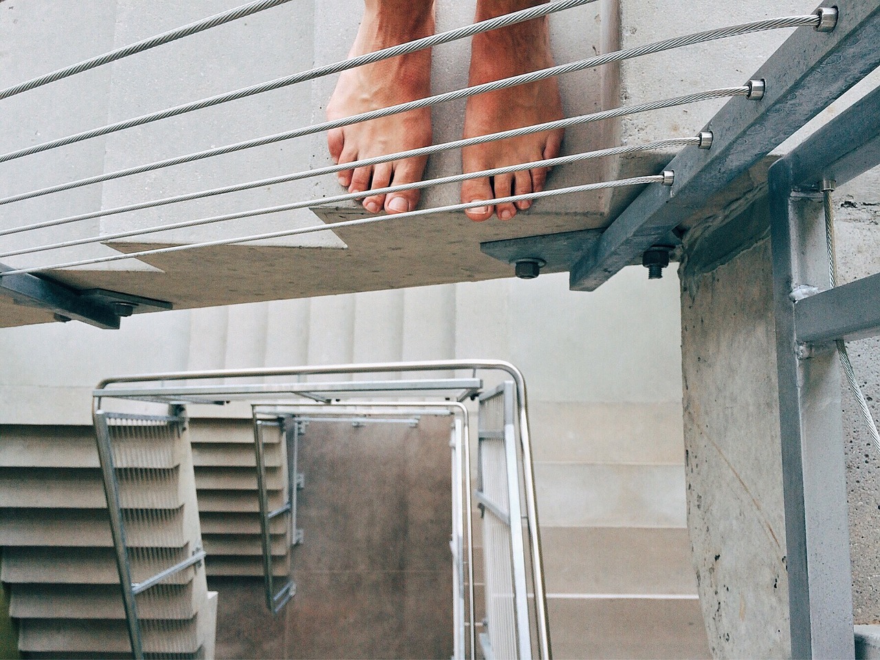 Image - stairs stairwell staircase feet