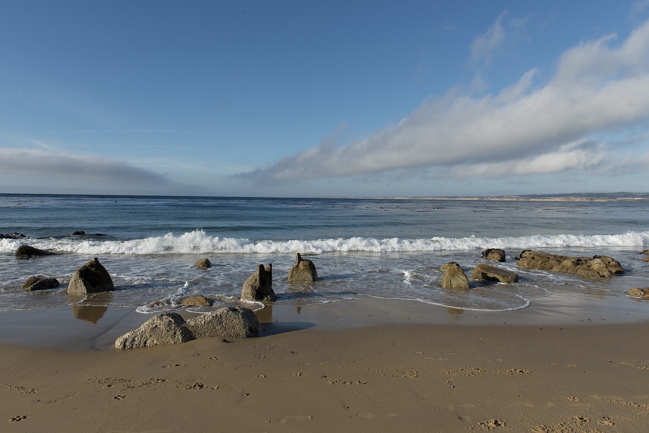 Image - surf beach ocean shore rocks