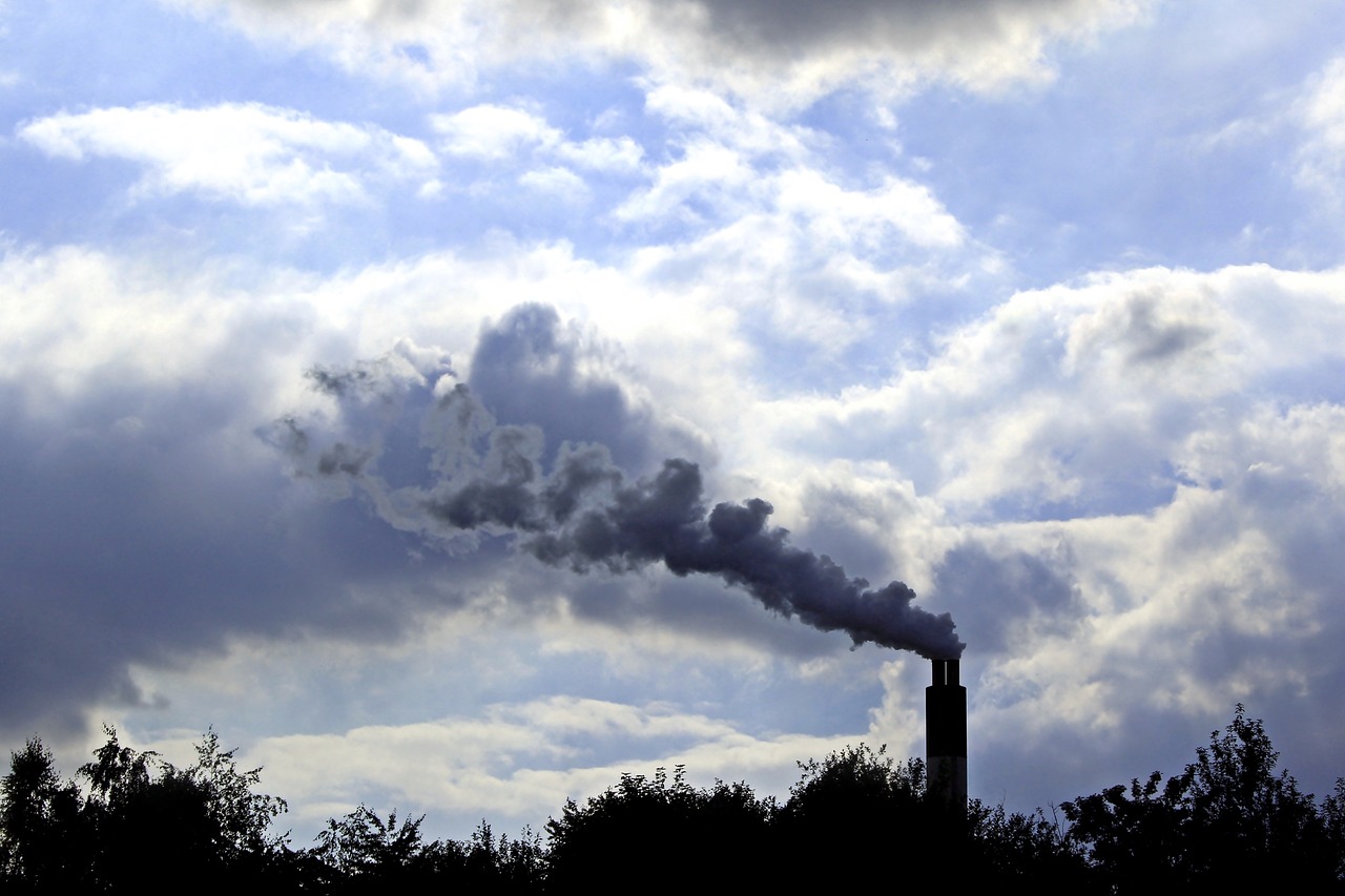 Image - chimney smoke industry pollution