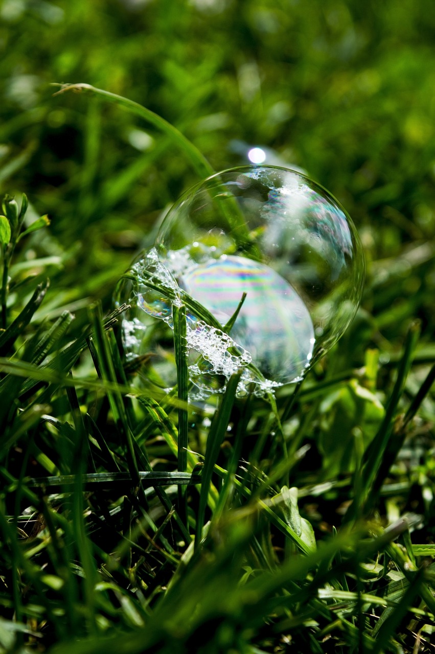 Image - bubble grass sphere