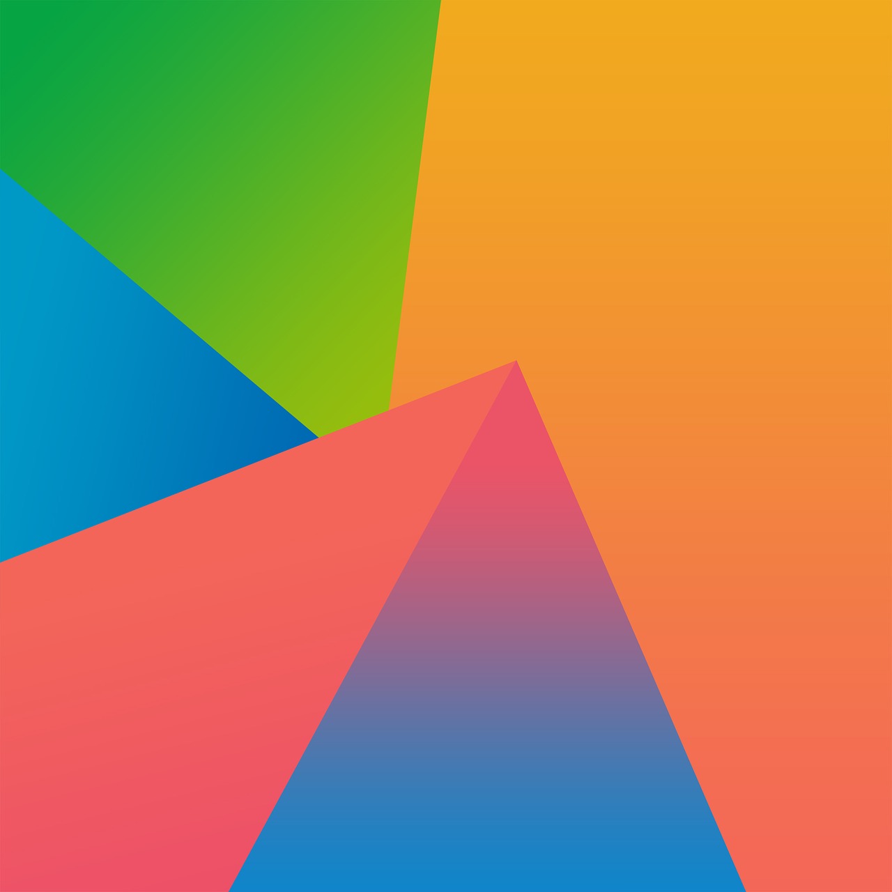 Image - gradient wallpaper colors triangles