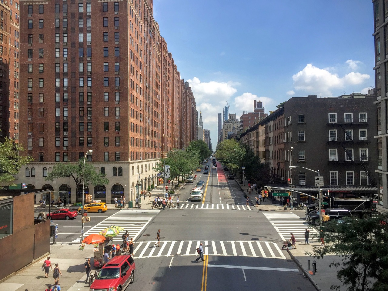 Image - new york highline skyline city