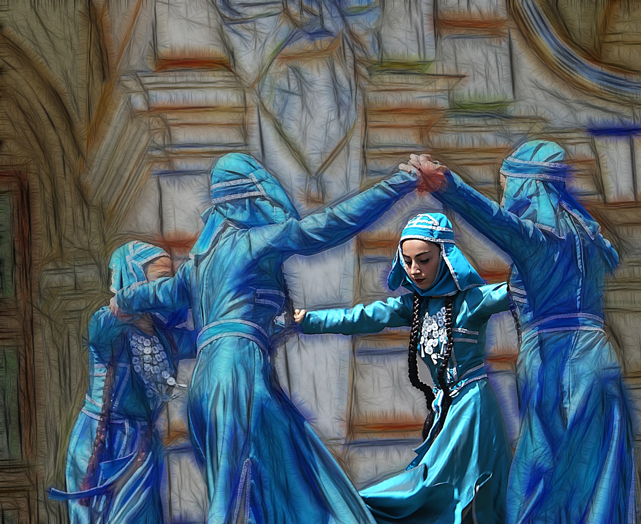 Image - dancers dance folk dance team