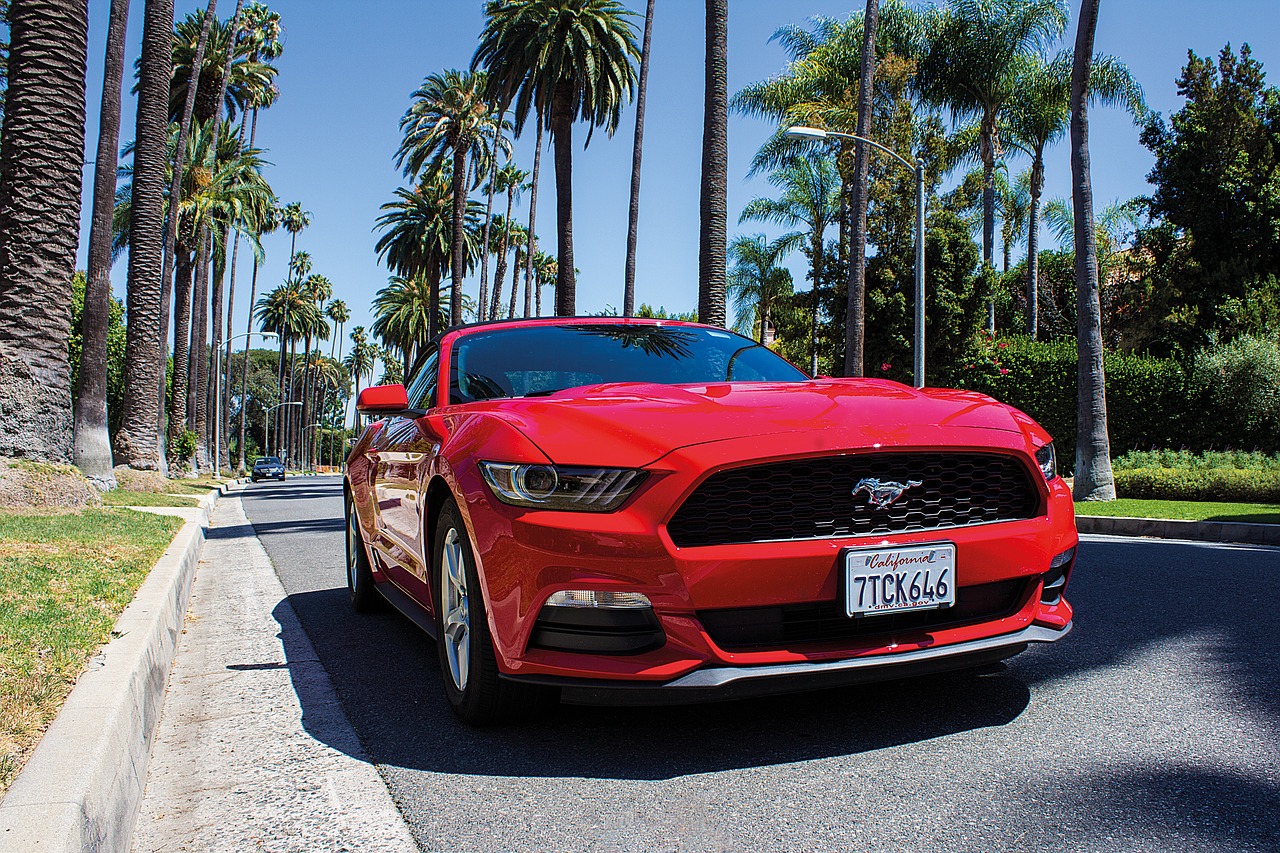 Image - convertible ford mustang