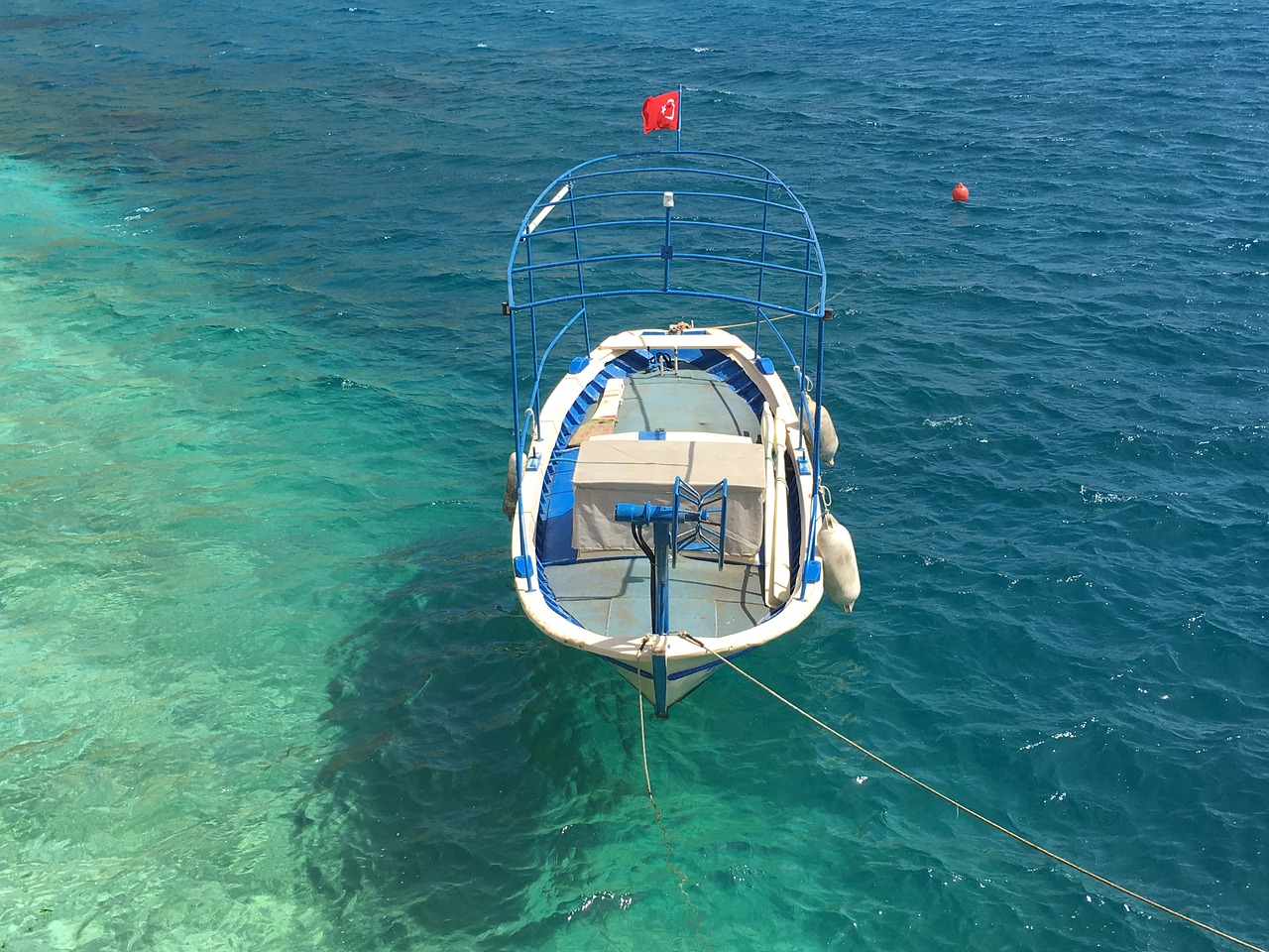 Image - kalkan fishing boat aegean sea