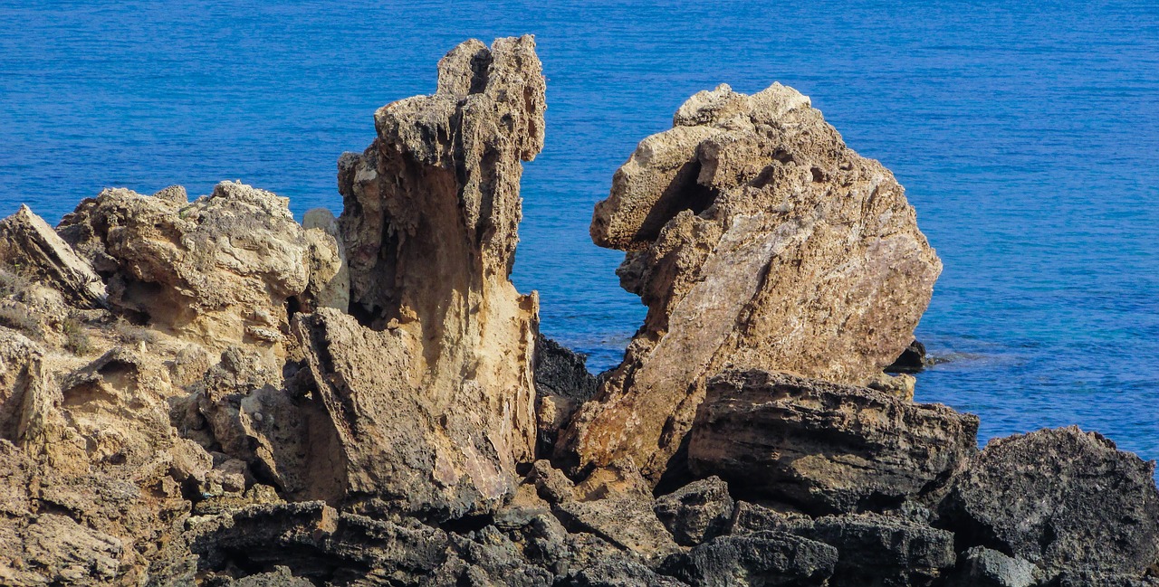 Image - rock formation coast nature rock