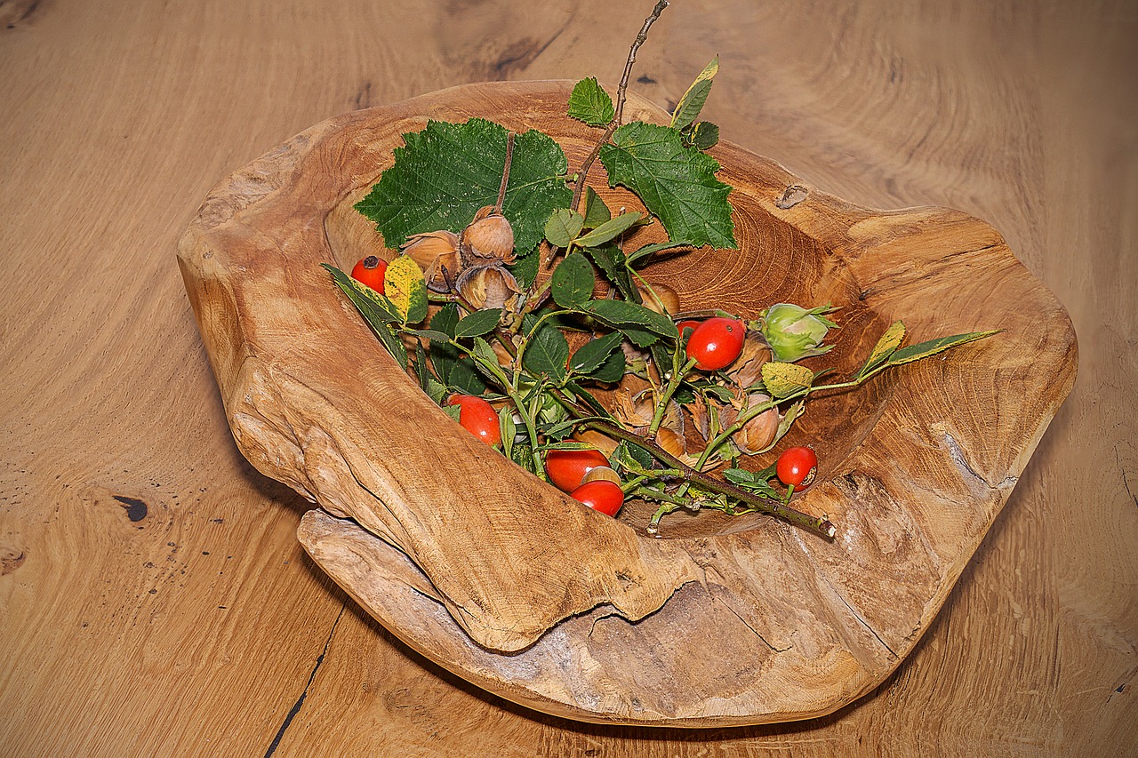 Image - wood nuts shell rose hip