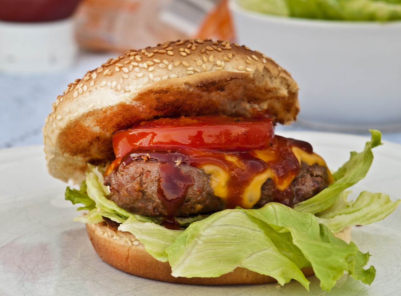 Image - burger food beef nutrition eat