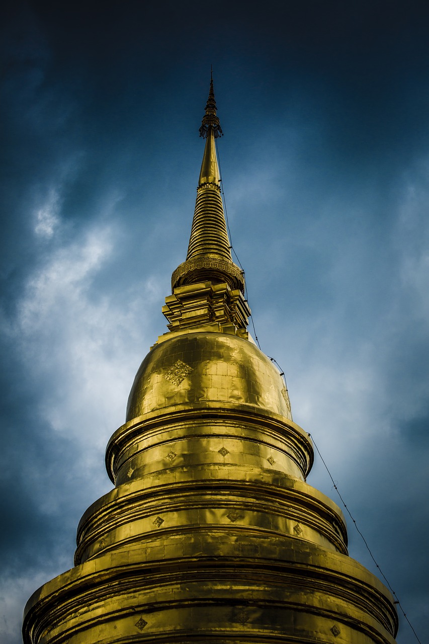 Image - wat suan dok pagoda buddhism