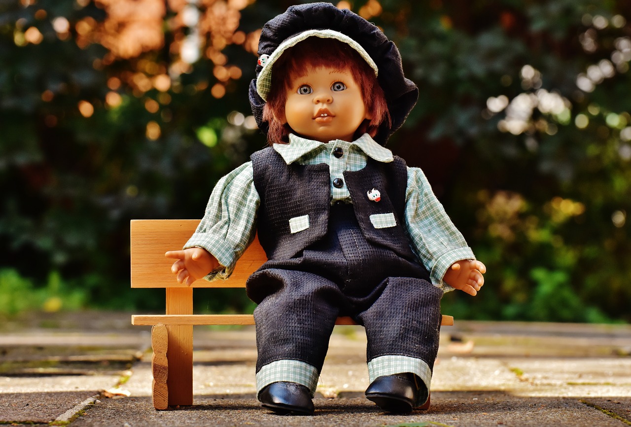 Image - doll girl sweet toys children