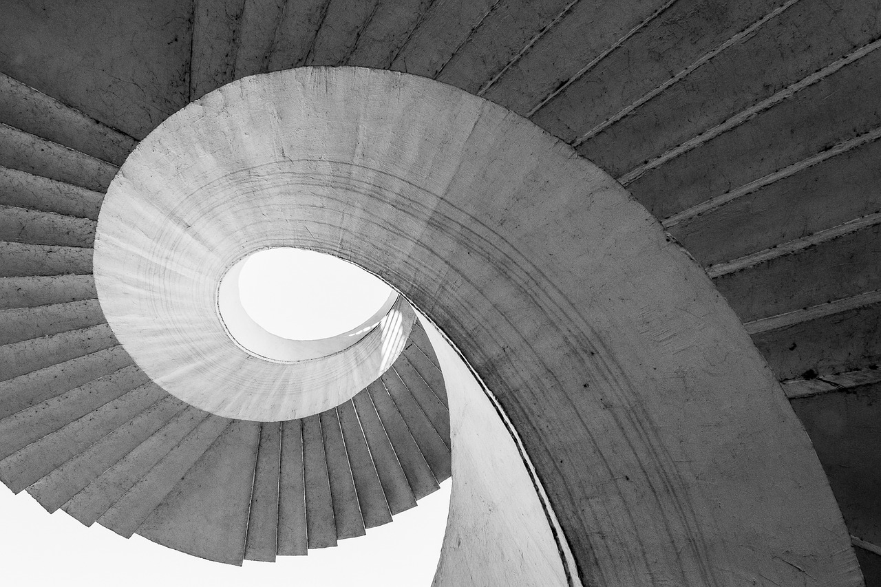 Image - stairs architecture secret curve