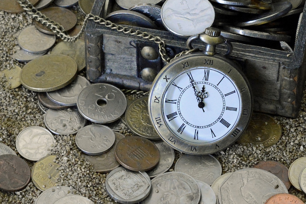 Image - pocket watch time of sand time