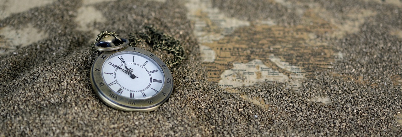 Image - pocket watch time of sand