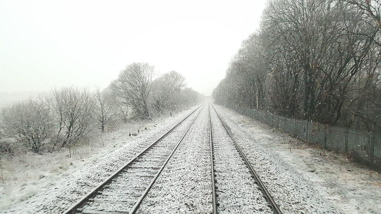 Image - railway train tracks transportation