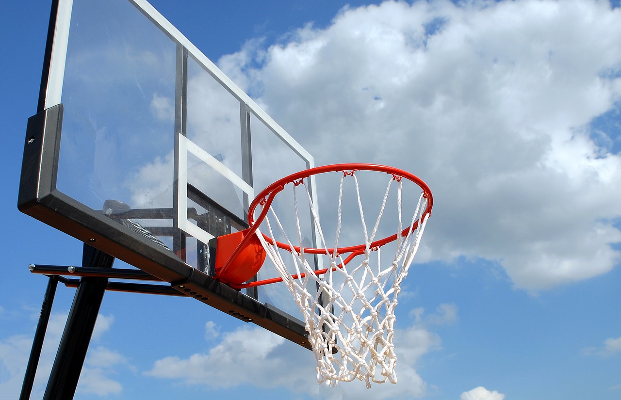 Image - outdoor basketball rim net sport