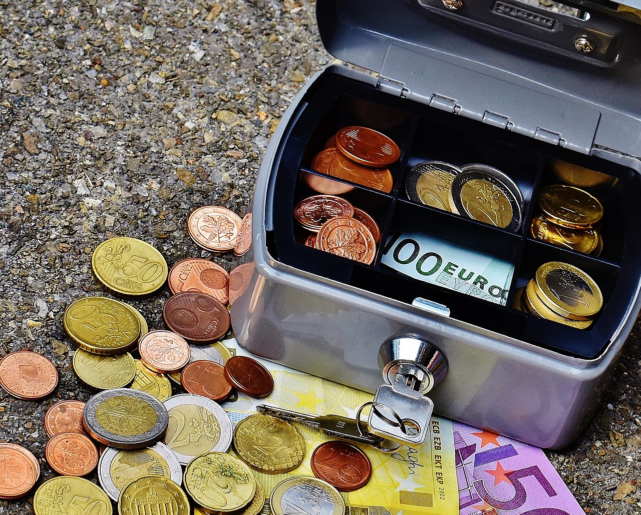 Image - cashbox money currency cash box