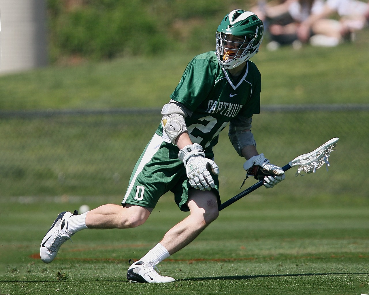 Image - lacrosse player sport stick game