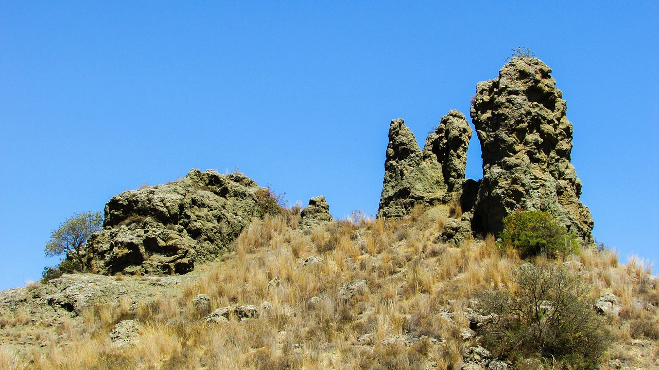 Image - twin rocks rock formation geology