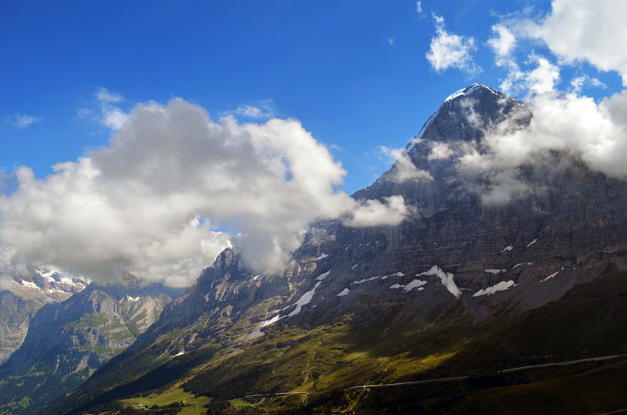 Image - eiger north face panorama alpine