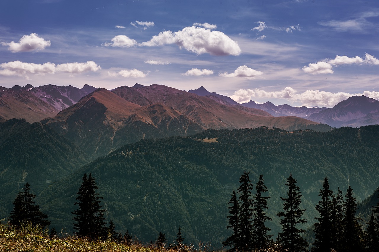 Image - landscape mountains nature outlook