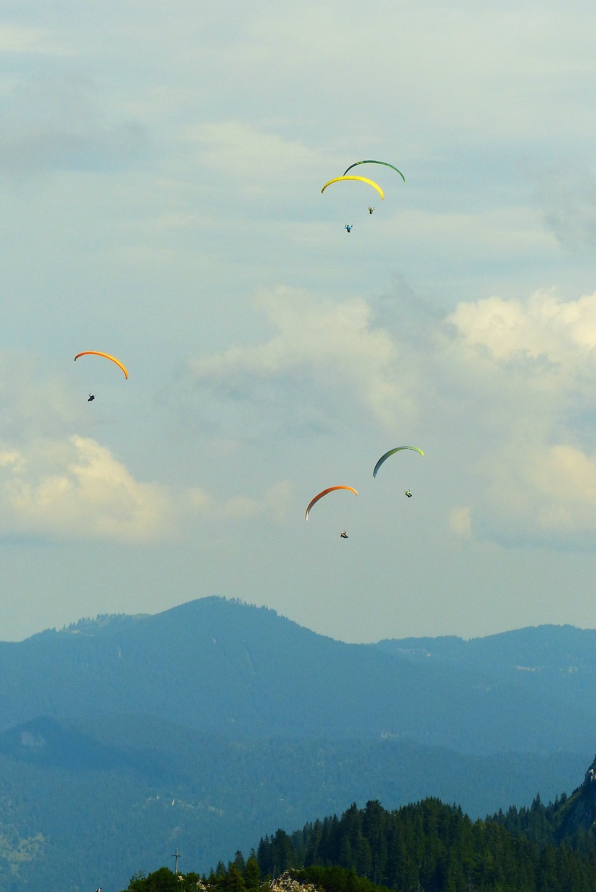 Image - paraglider thermals paragliding fly