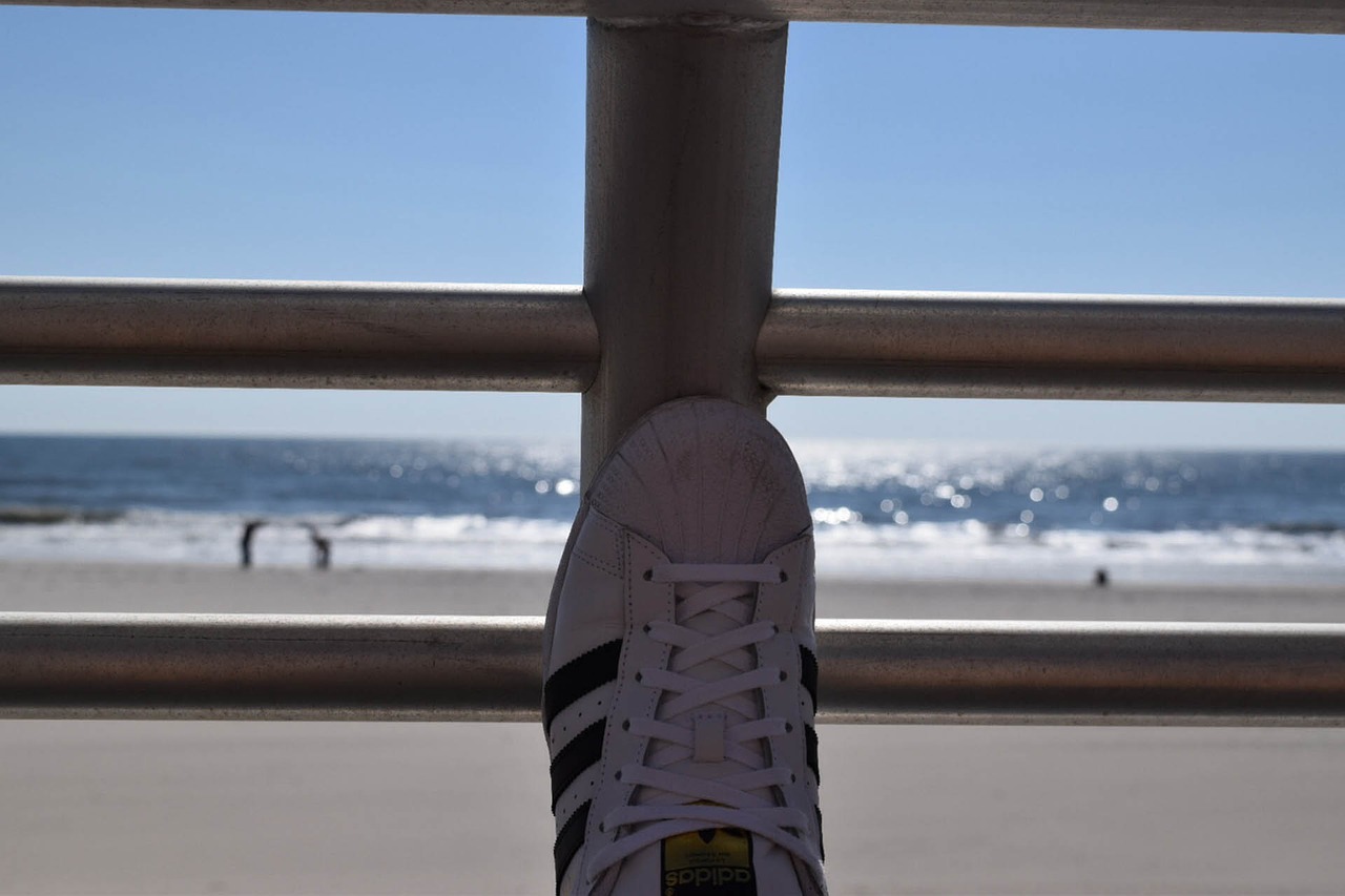 Image - beach banister long island sand