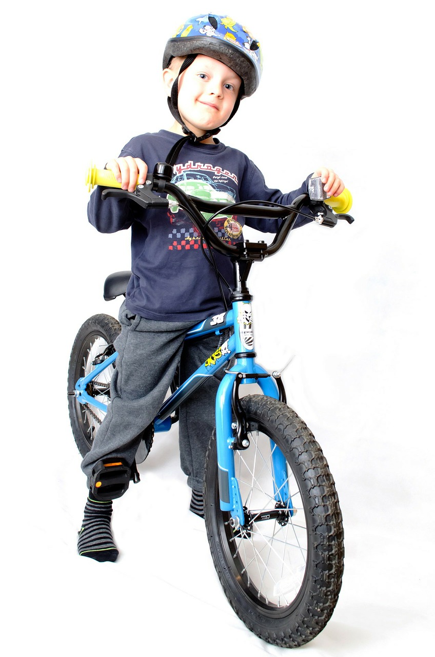 Image - kid bike boy isolated activity