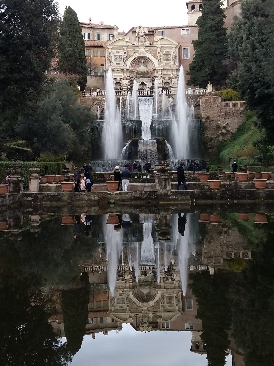 Image - fountain tivoli rome italy roma