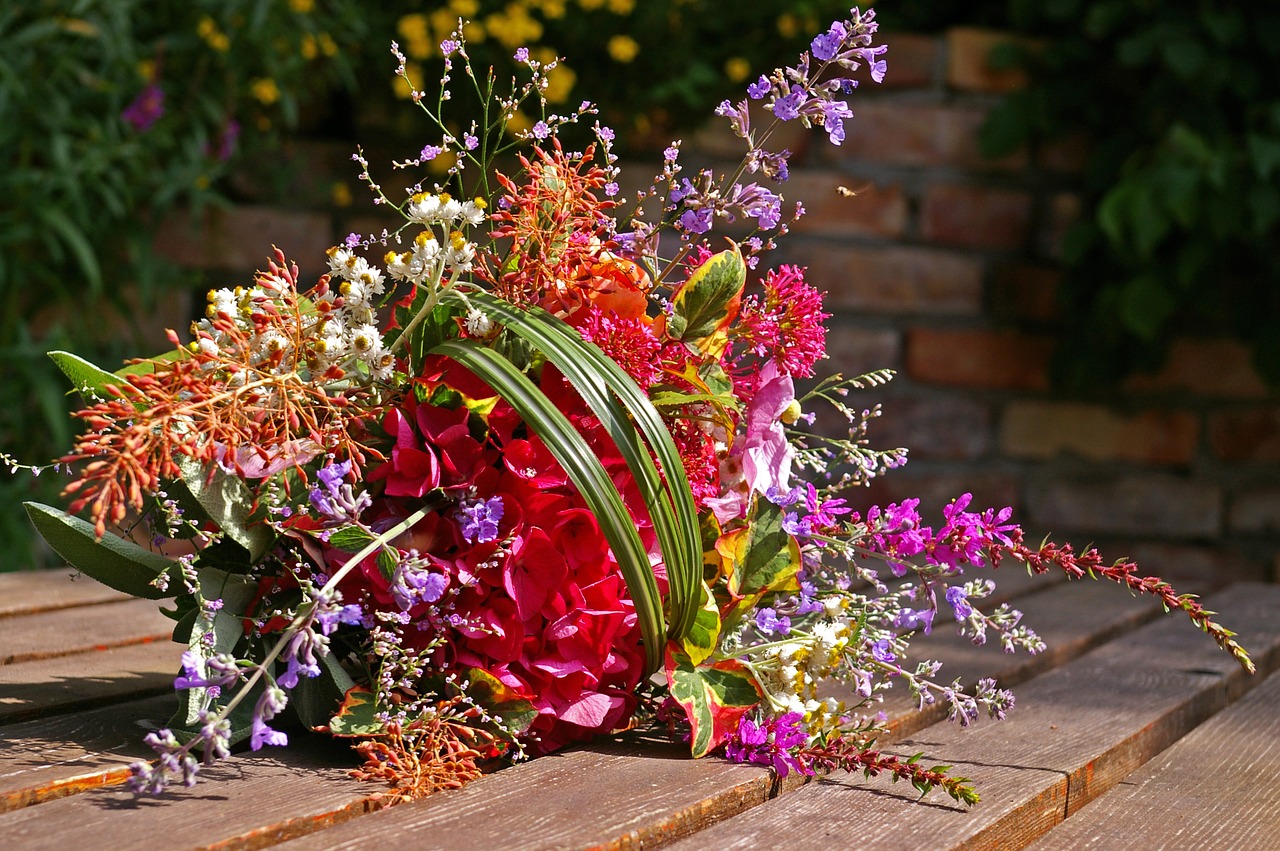 Image - bouquet colorful flowers color